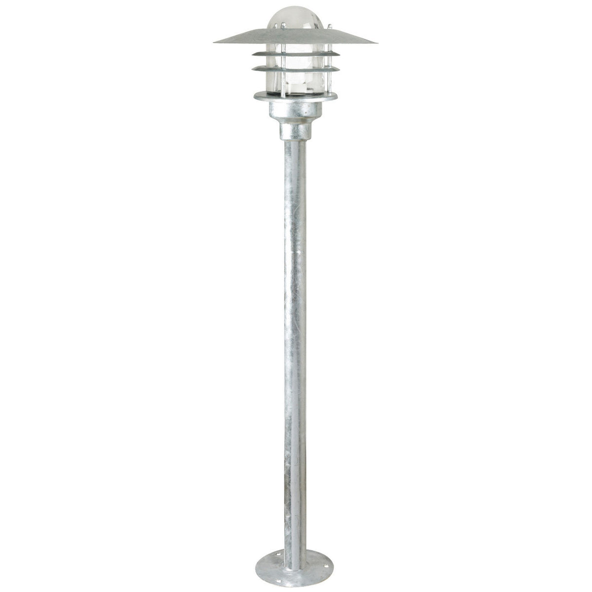 Agger IP54 Galvanised Coastal Bollard Light