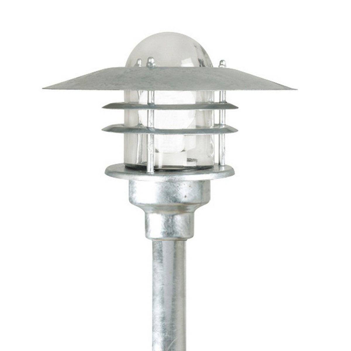 Agger IP54 Galvanised Coastal Bollard Light