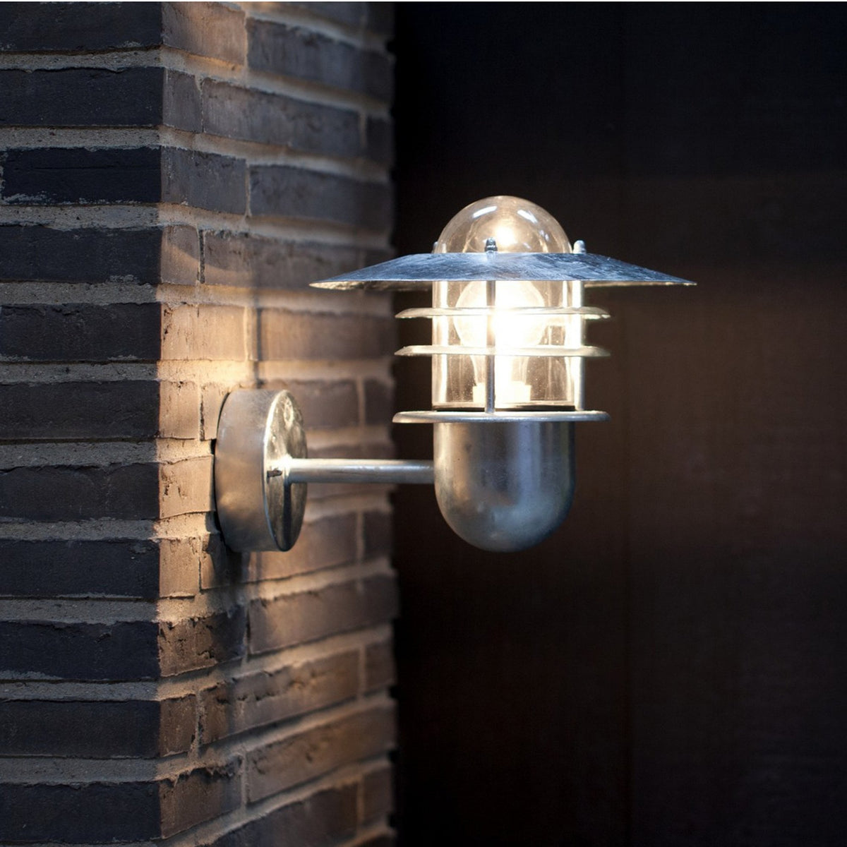 Agger Galvanised Coastal Wall Light