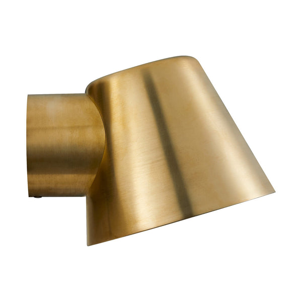 Aleria Coastal Mast Wall Light In Brass