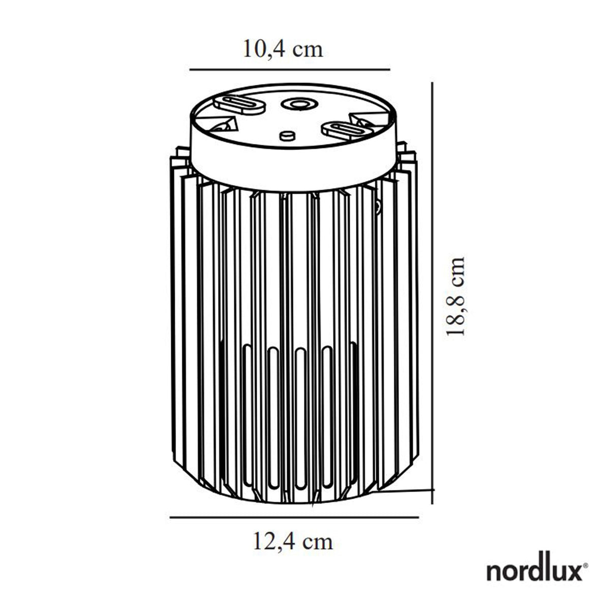 Aludra Coastal Surface Mounted Ceiling Light In Metallic Brown