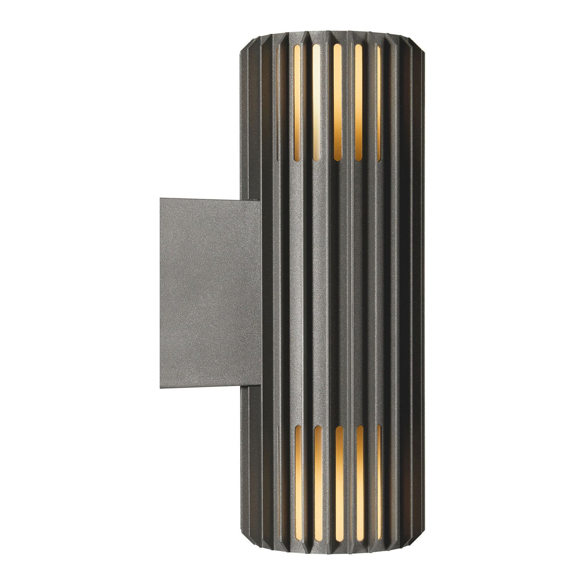 Aludra Coastal Double Wall Light In Anthracite