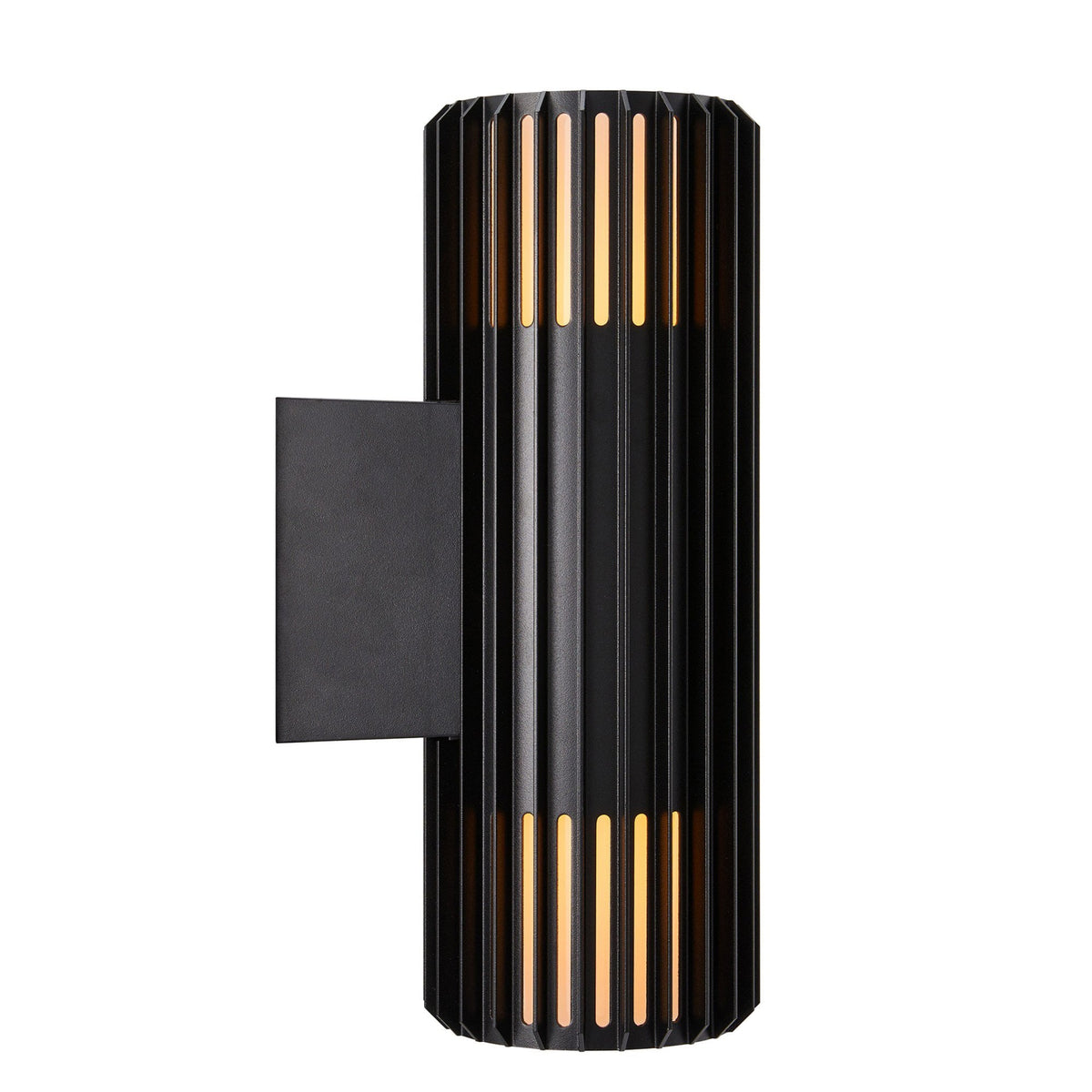 Aludra Coastal Double Wall Light In Black