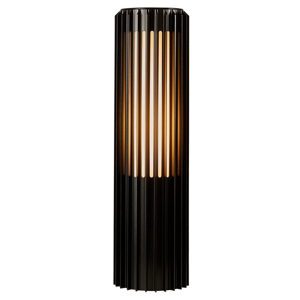 Aludra IP44 Coastal 45cm Bollard Light In Black