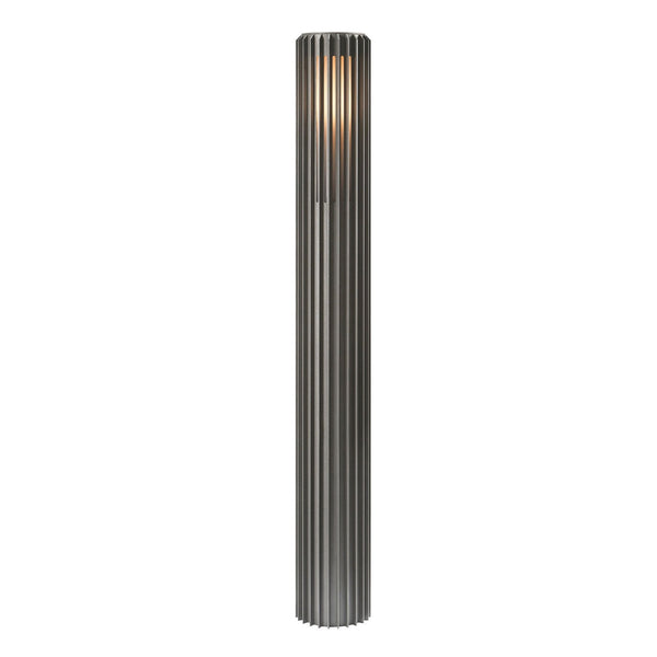 Aludra IP44 Coastal 95cm Bollard Light In Anthracite