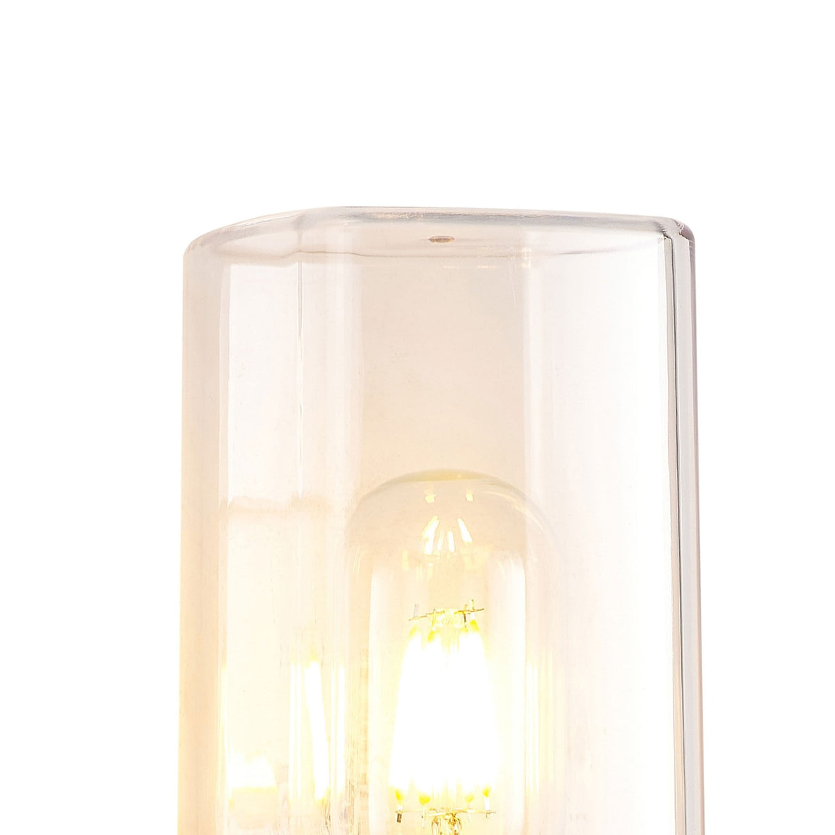 Aspatria PIR Exterior IP44 Wall Light in Dark Grey with Clear Diffuser