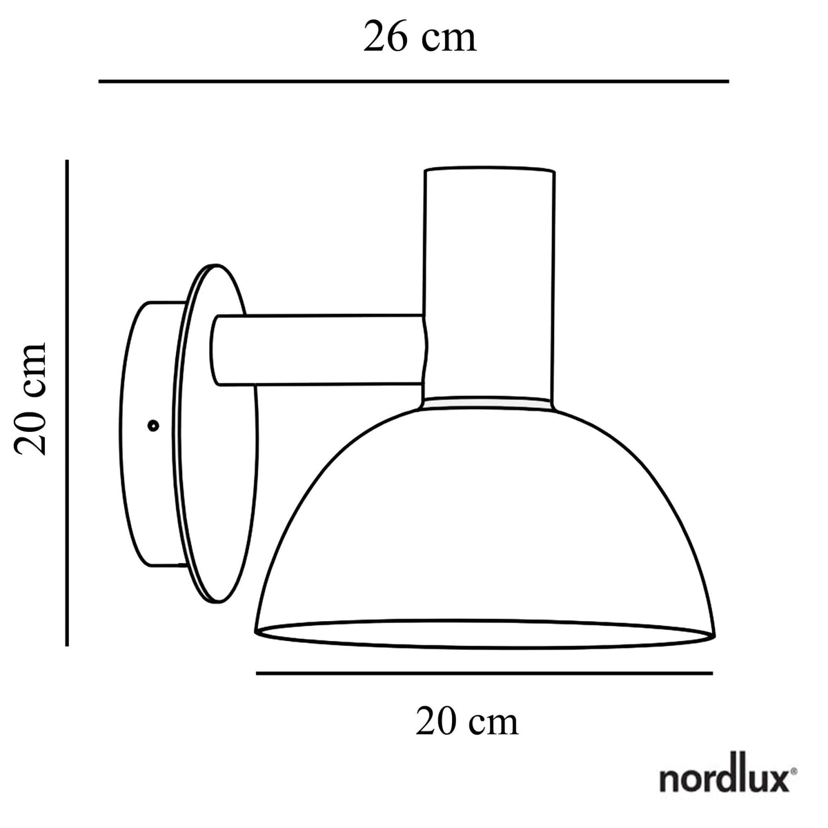 Arki 20 Galvanised Coastal Wall Light