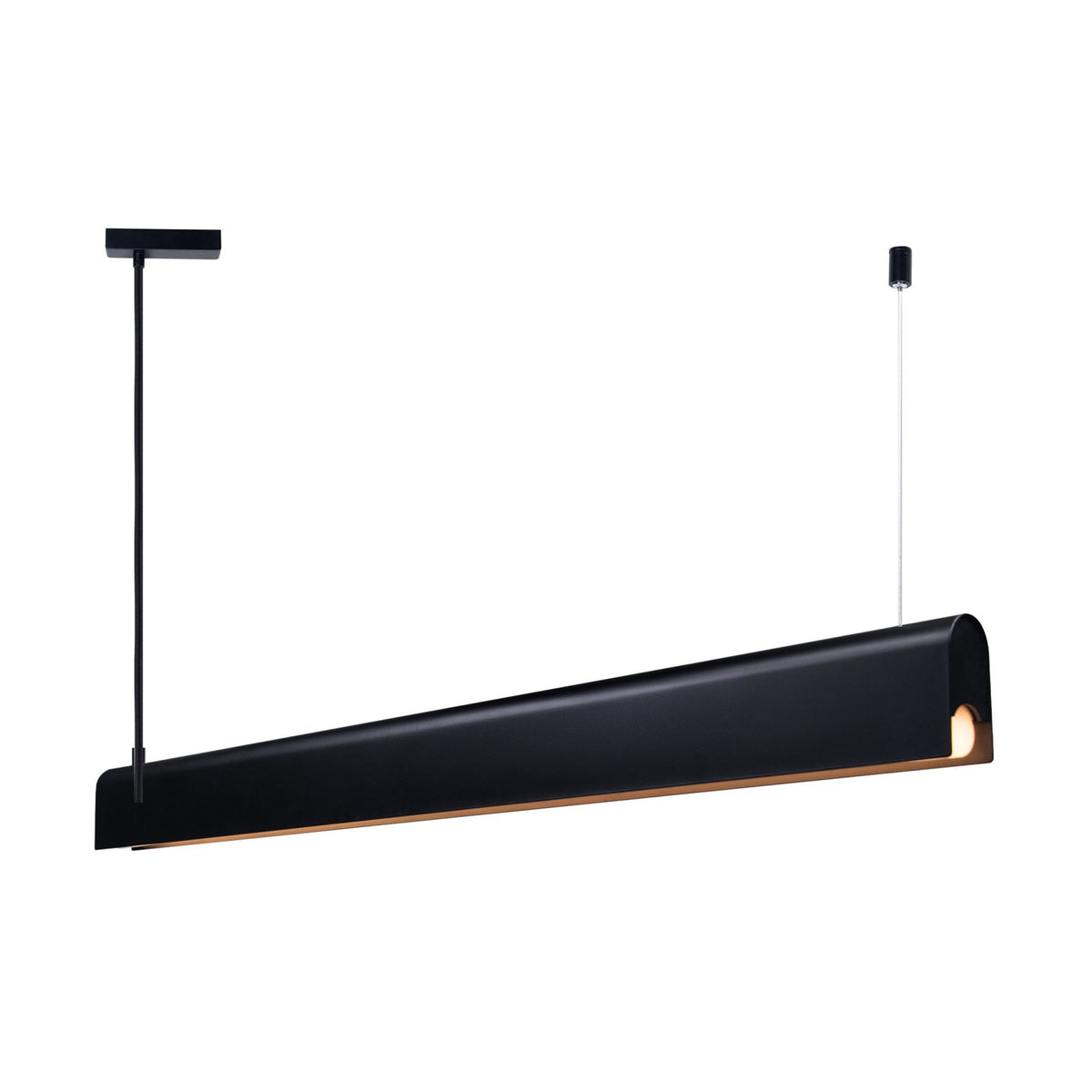 Beau 100 Linear Pendant in Black