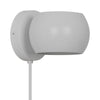 Belir Adjustable Plugged Wall Light in White