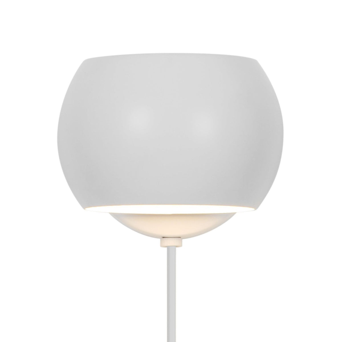 Belir Adjustable Plugged Wall Light in White