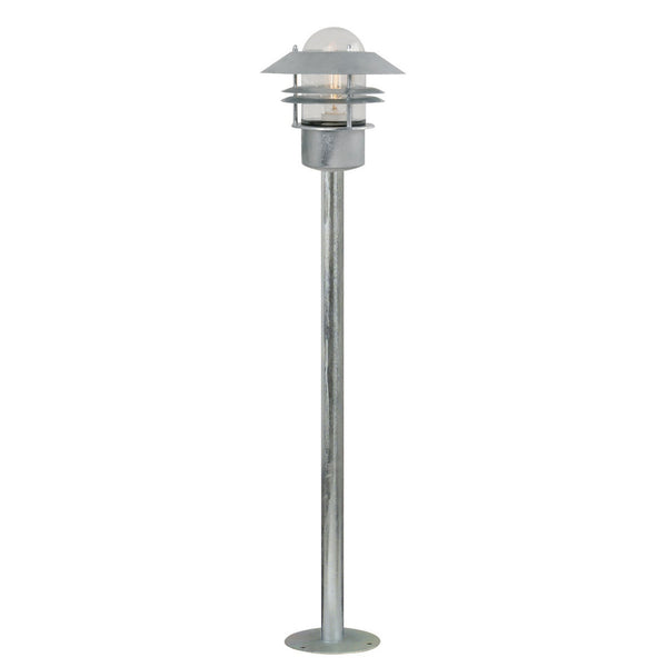 Blokhus IP54 Galvanised Coastal Bollard Light