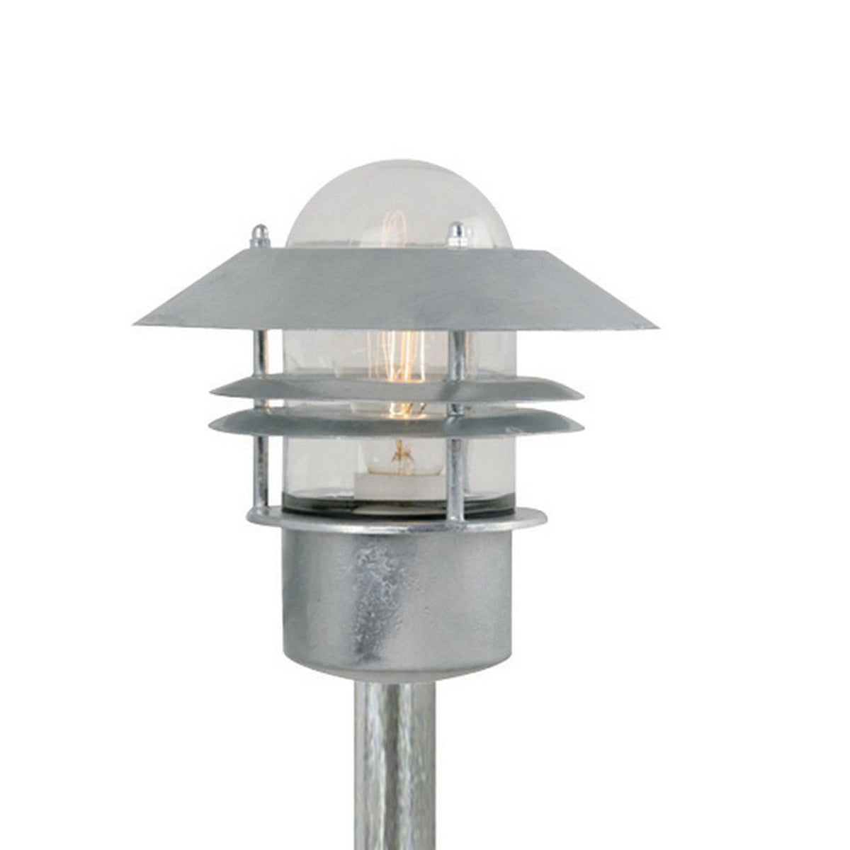 Blokhus IP54 Galvanised Coastal Bollard Light
