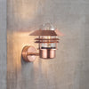 Blokhus Up Coastal Wall Light in Copper