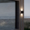 Canto 2 IP44 Coastal Up and Down LED Wall Light In Black