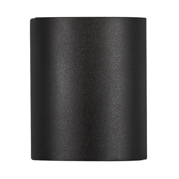 Canto 2 IP44 Coastal Up and Down LED Wall Light In Black