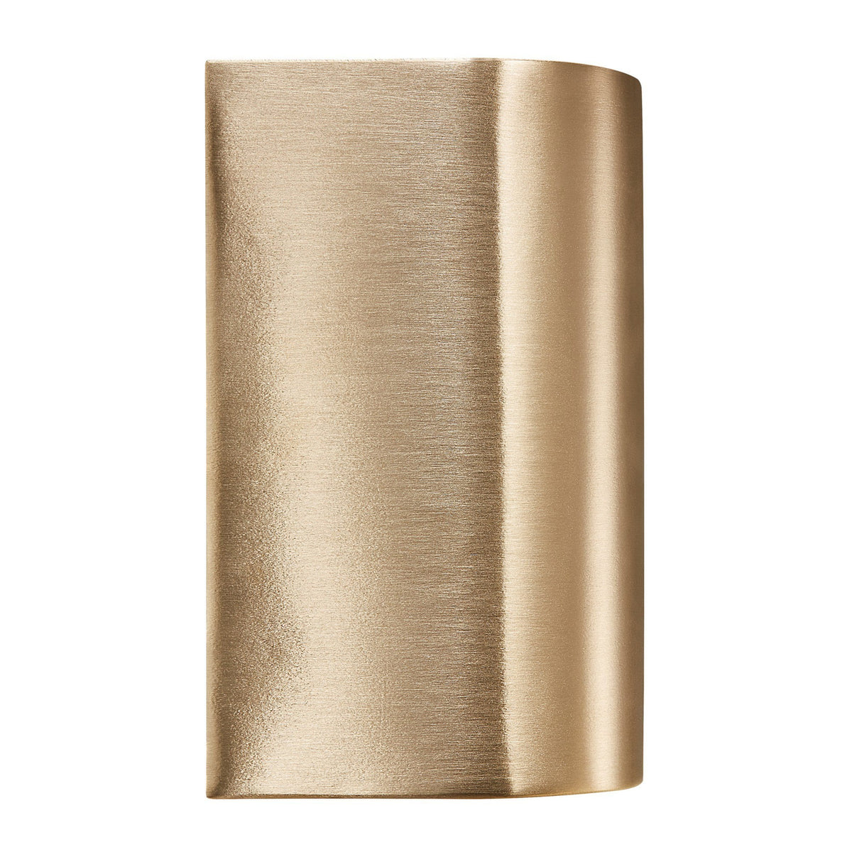 Canto Maxi 2 IP44 Coastal Up and Down Wall Light In Brass