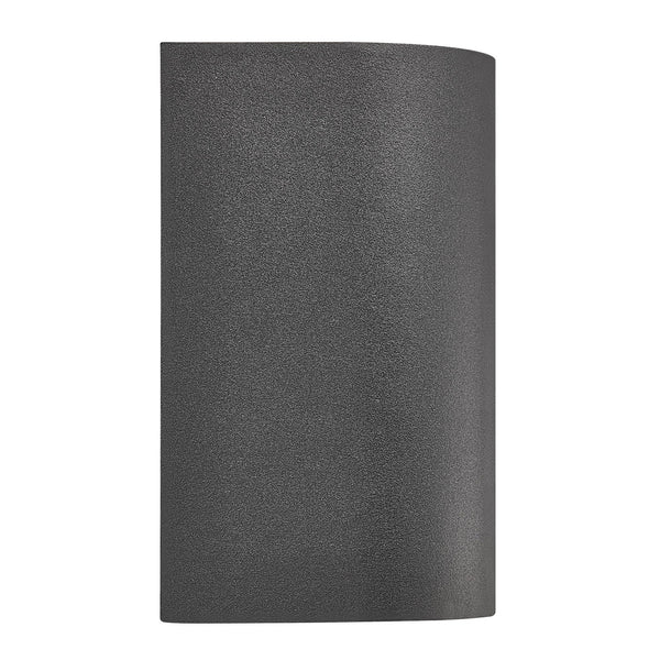 Canto Maxi 2 IP44 Coastal Up and Down Wall Light in Black
