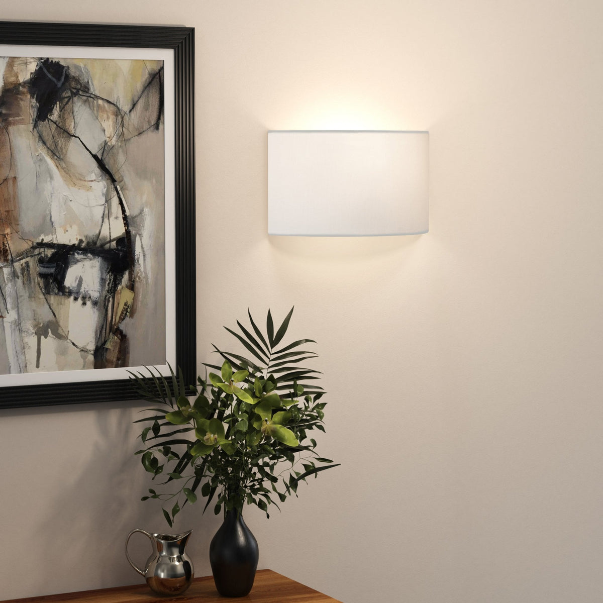 Cambria 180 Shade in White