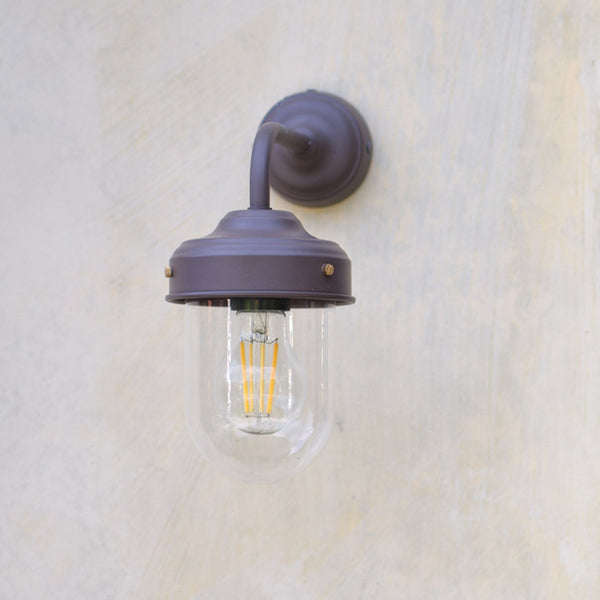 Thurlaston Barn Light in Coffee Bean Steel