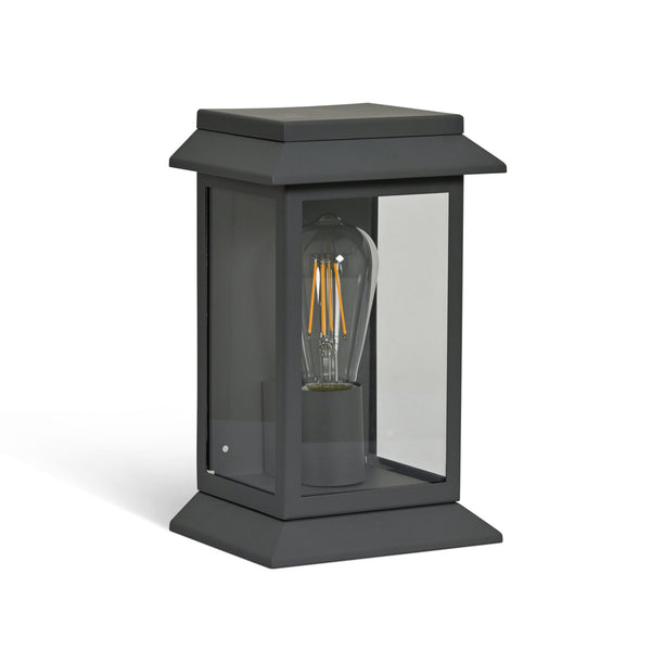 Stourton Wall Light in Carbon Steel