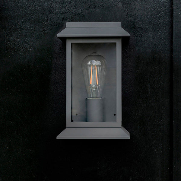 Stourton Wall Light in Carbon Steel