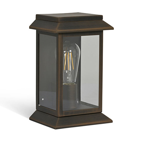 Stourton Wall Light in Antique Bronze Steel