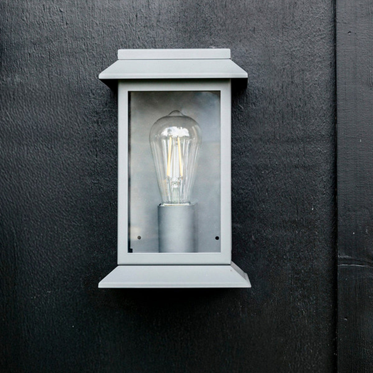 Stourton Wall Light in Charcoal Steel