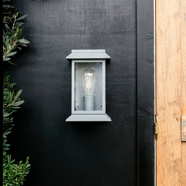 Stourton Wall Light in Charcoal Steel
