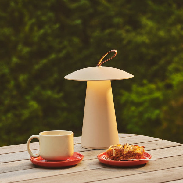 Ara To-Go Rechargeable Portable Table Lamp in Sand