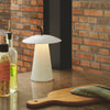 Ara To-Go Rechargeable Portable Table Lamp in White