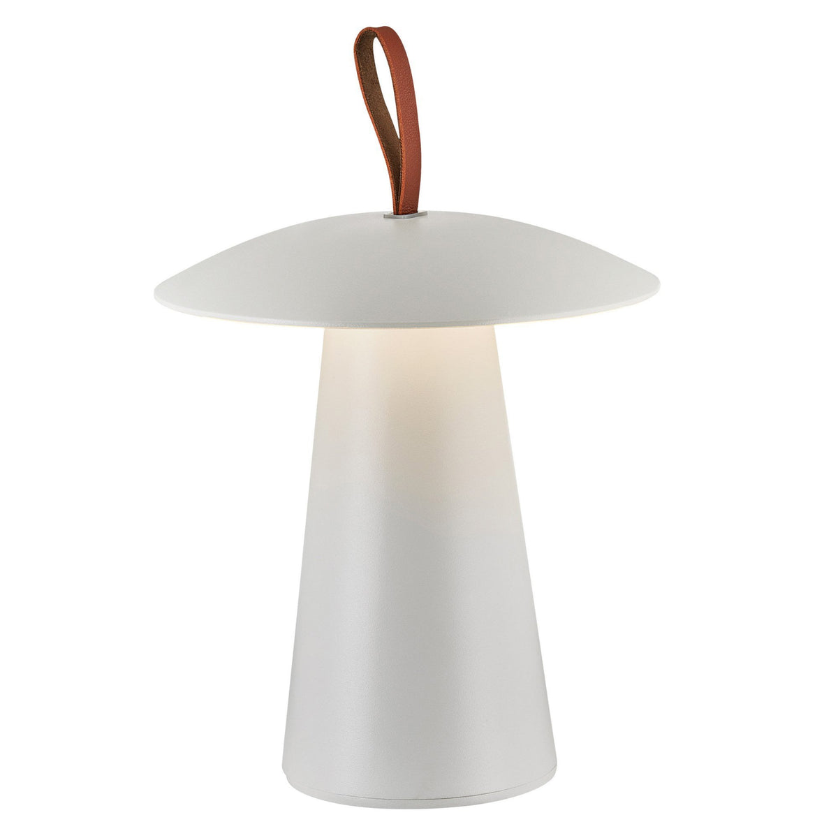 Ara To-Go Rechargeable Portable Table Lamp in White