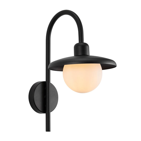 Berlo Outdoor IP44 Wall Light In Black
