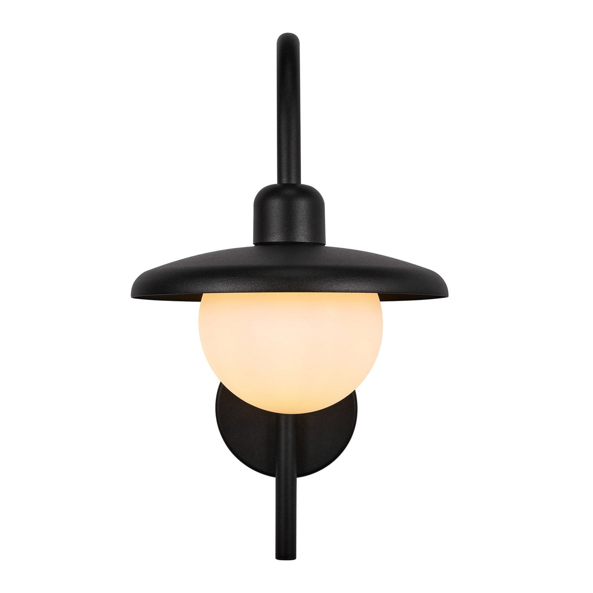 Berlo Outdoor IP44 Wall Light In Black