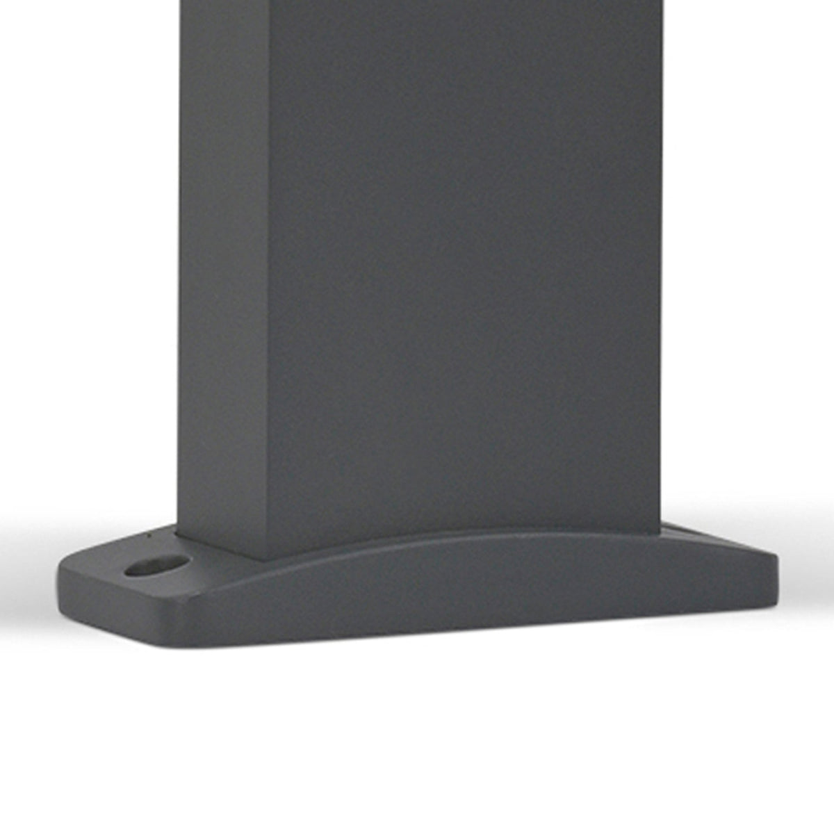 Litcham Outdoor Path Post Light in Grey Aluminium