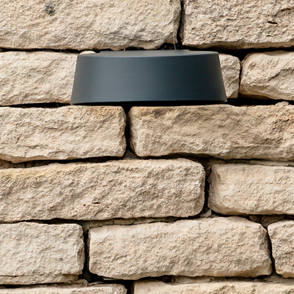 Litcham Outdoor Wall Light in Grey Aluminium