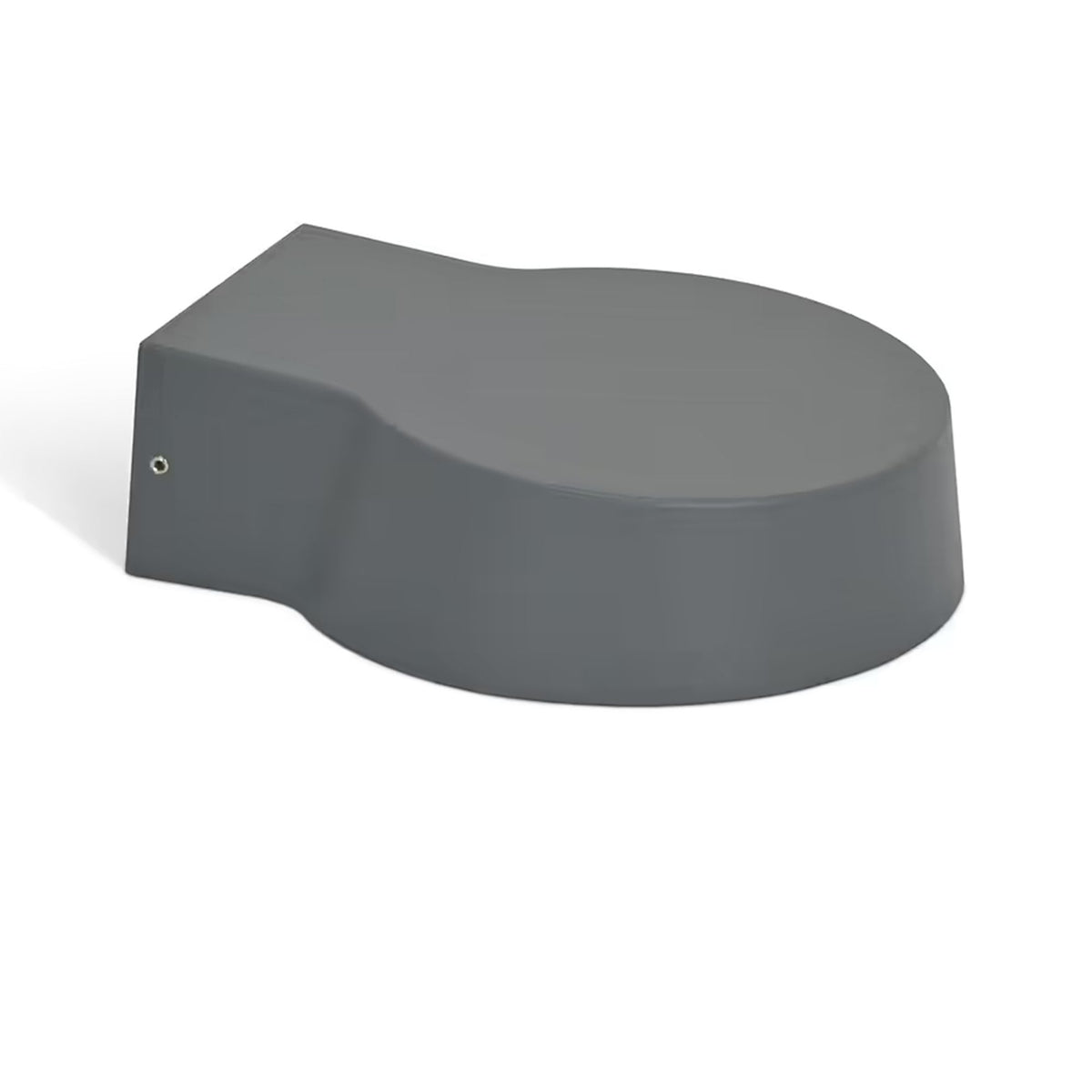 Litcham Outdoor Wall Light in Grey Aluminium