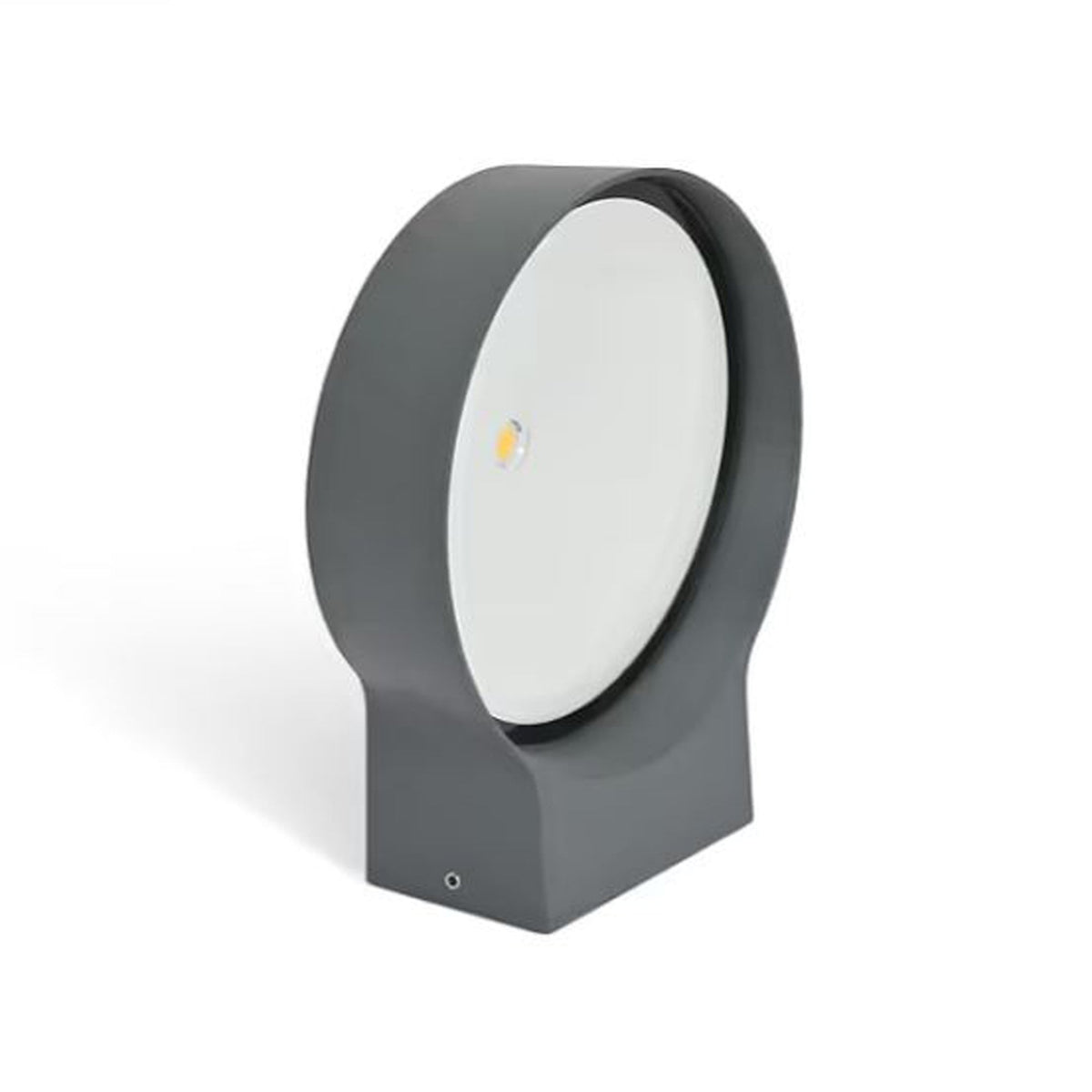 Litcham Outdoor Wall Light in Grey Aluminium