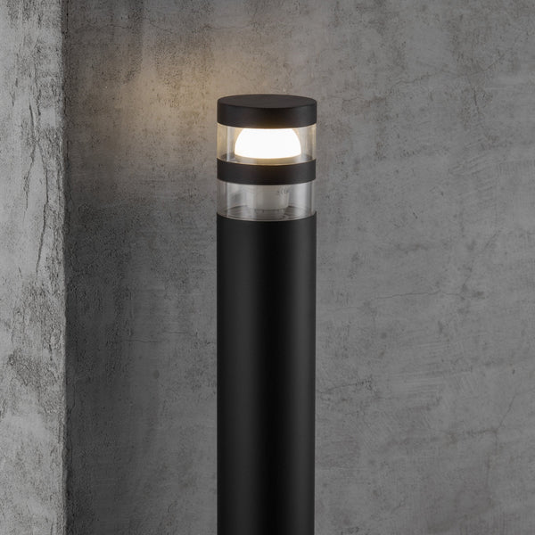 Birk IP44 Bollard Light in Black