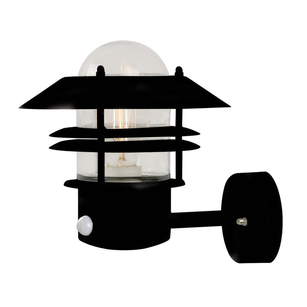 Blokhus Up PIR Wall Light in Black