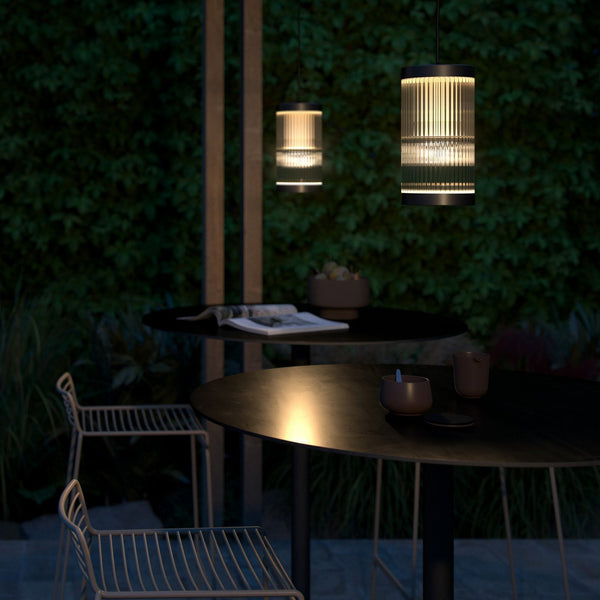 Coupar Outdoor IP33 Pendant in Black