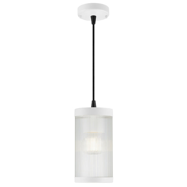 Coupar Outdoor IP33 Pendant in White