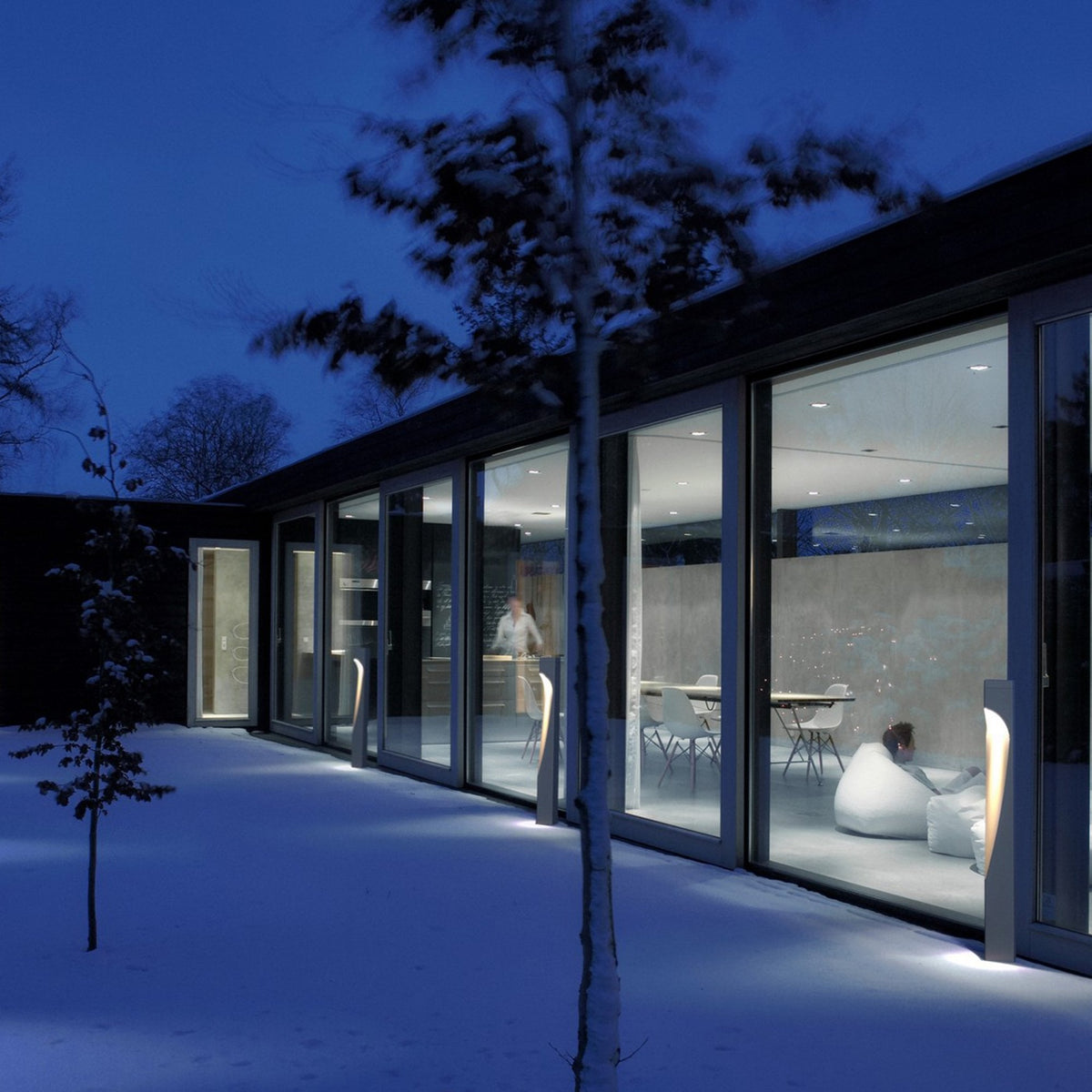 Concordia IP44 Bollard Light in Anthracite