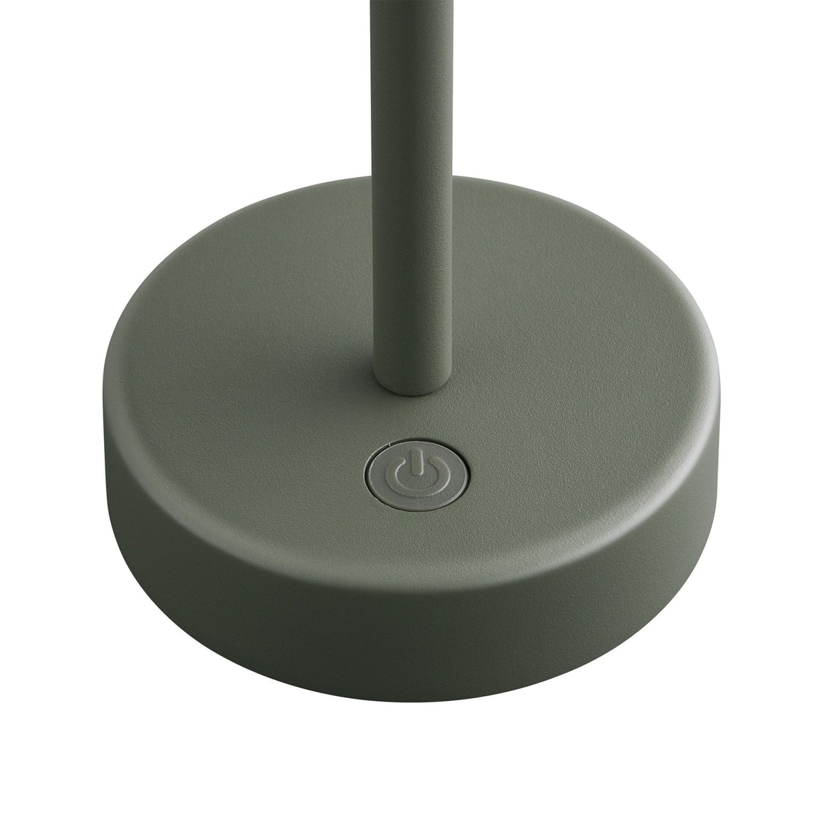 Ellen To-Go Rechargeable Portable Table Lamp in Olive Green