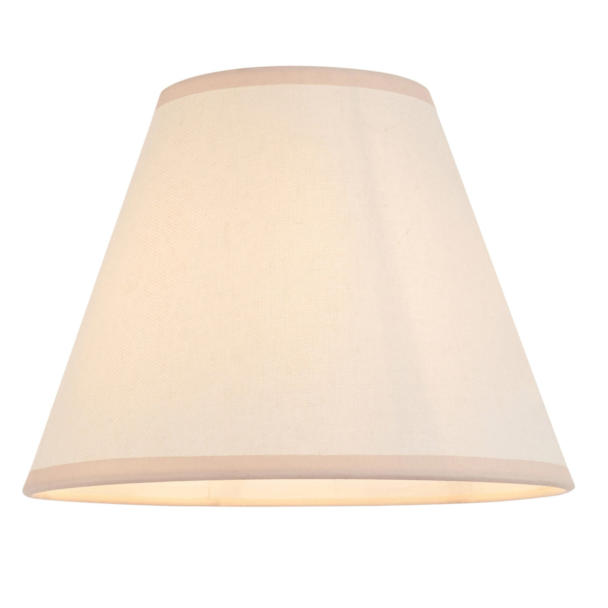 Myrtle Table Lamp in Pink Clay with Ivy 25cm Vintage White Shade