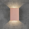Fold 15 Coastal IP54 LED Wall Light in Copper