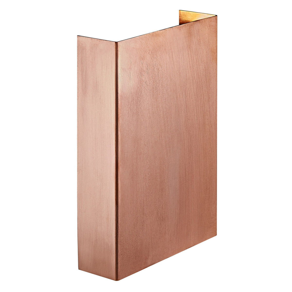 Fold 15 Coastal IP54 LED Wall Light in Copper