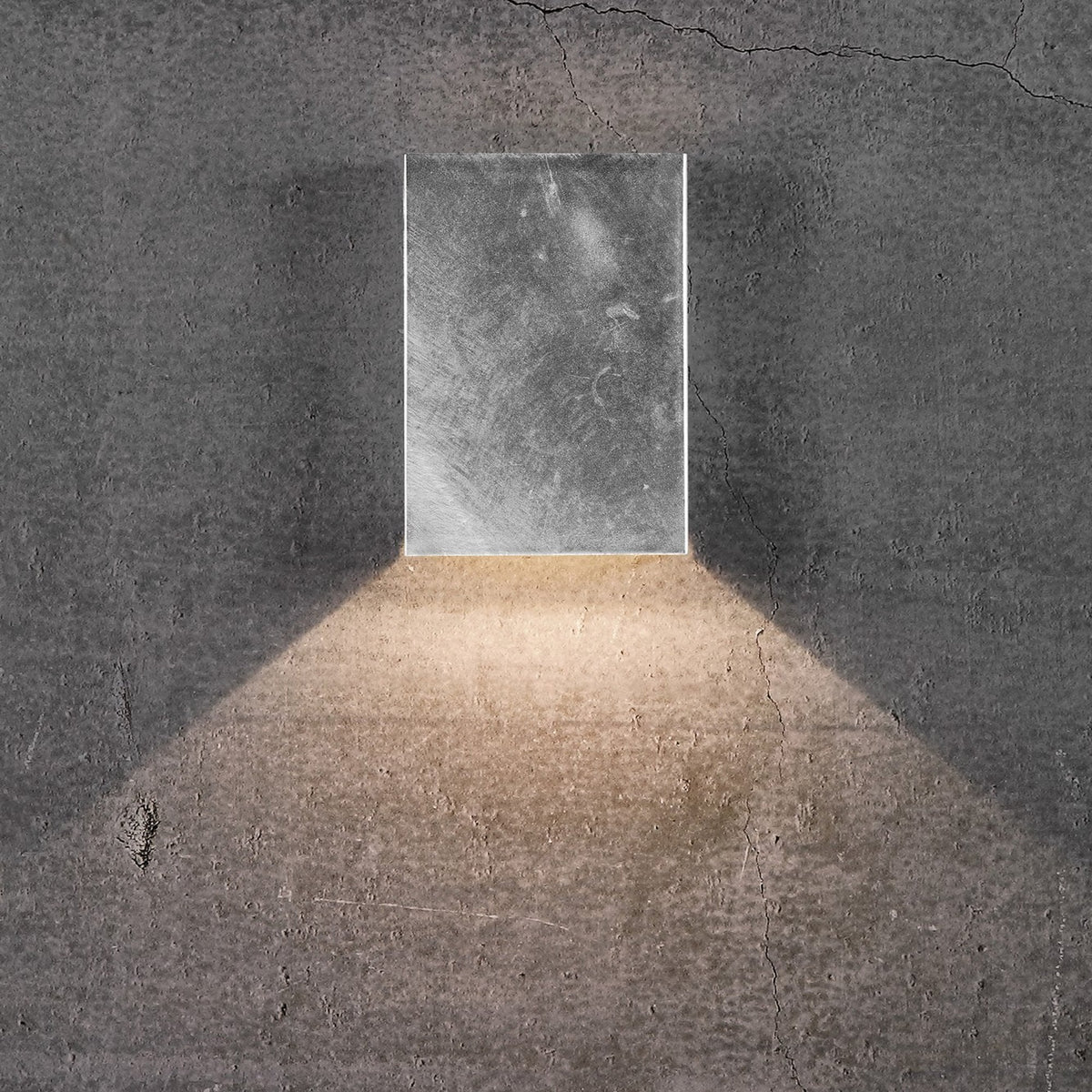 Fold 15 Coastal IP54 LED Galvanized Wall Light