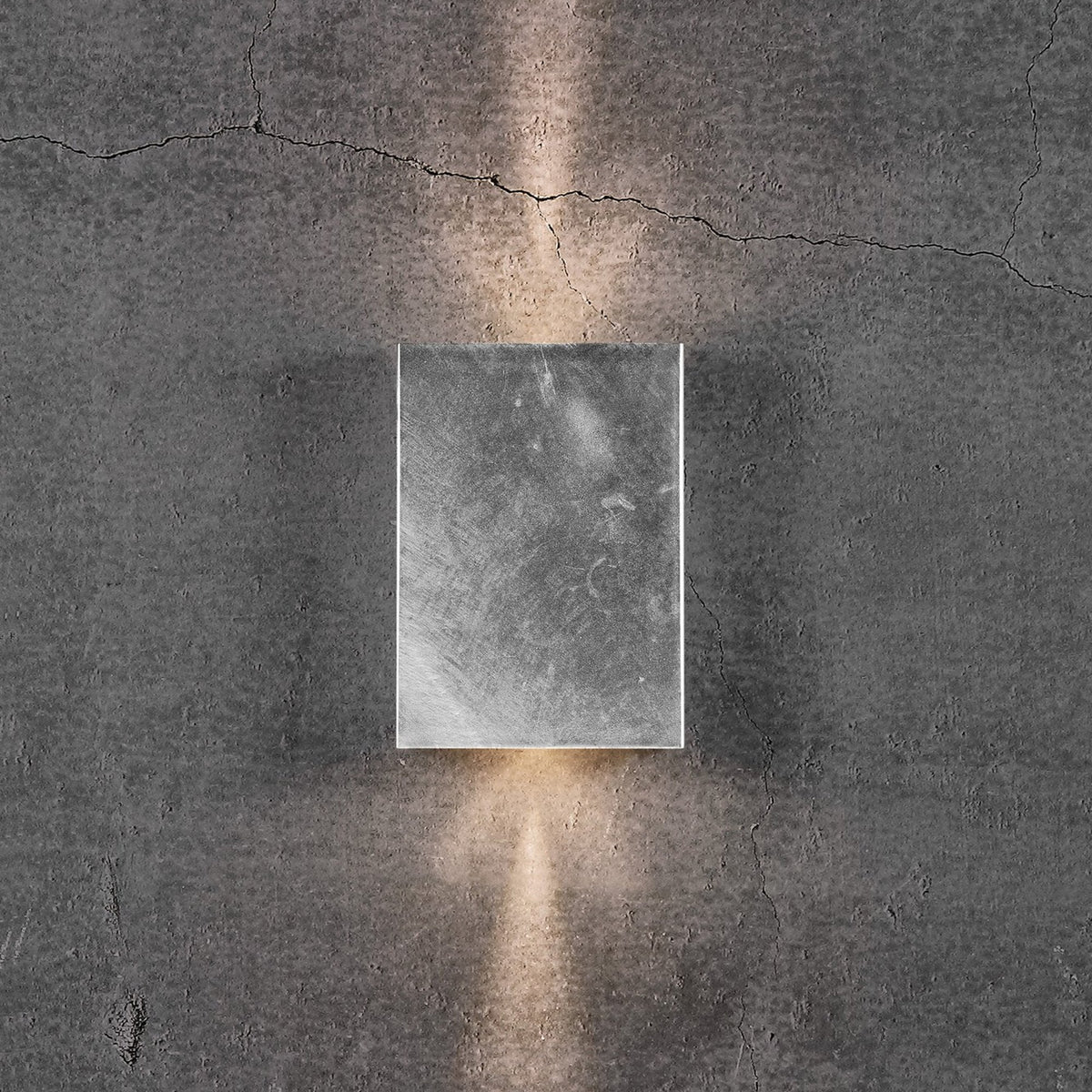 Fold 15 Coastal IP54 LED Galvanized Wall Light