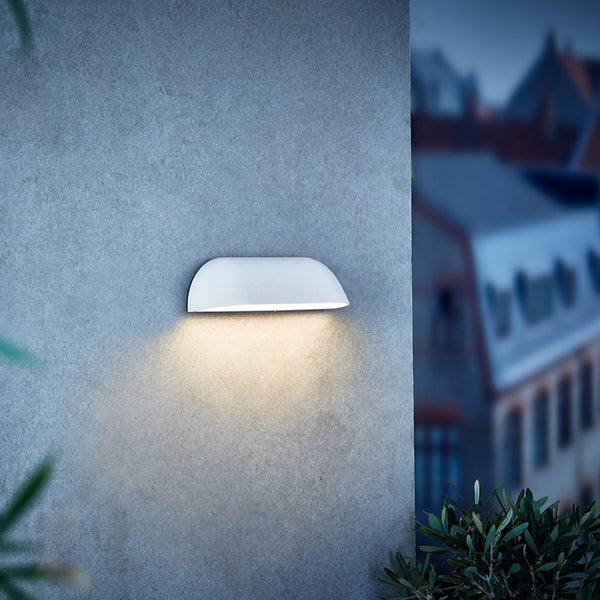 Front 26 IP44 LED Wall Light In White