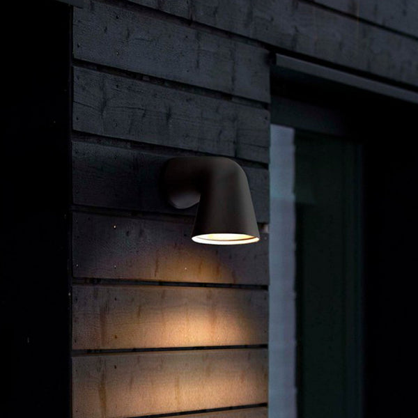 Front Outdoor IP44 Wall Light in Black